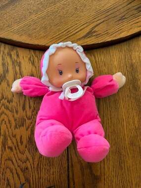 H.K. City Toys My Sweet Love 10" Soft Plush Baby Doll with Pacifier